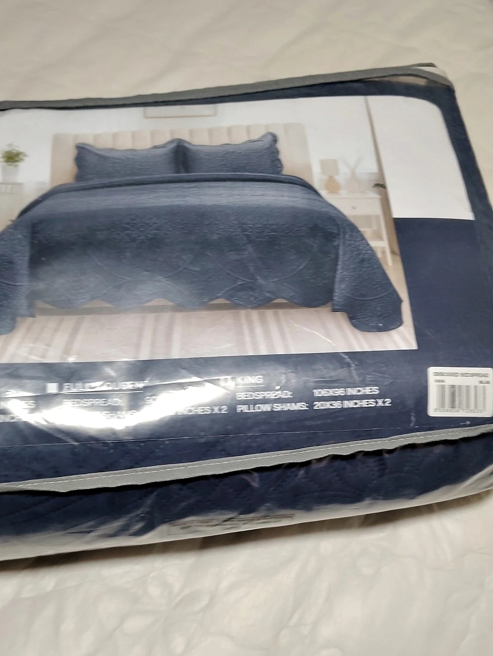 Blue Bedding Set NWT